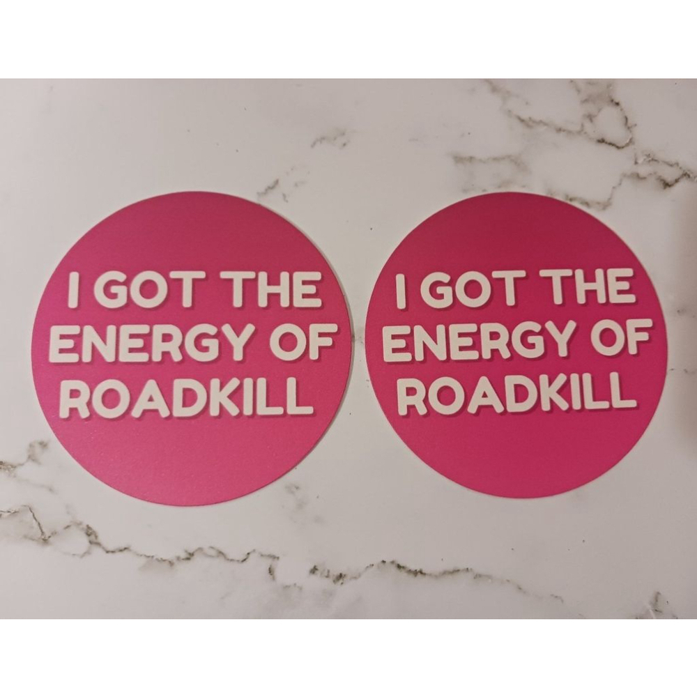 Coasters With Quotes Set Of 2